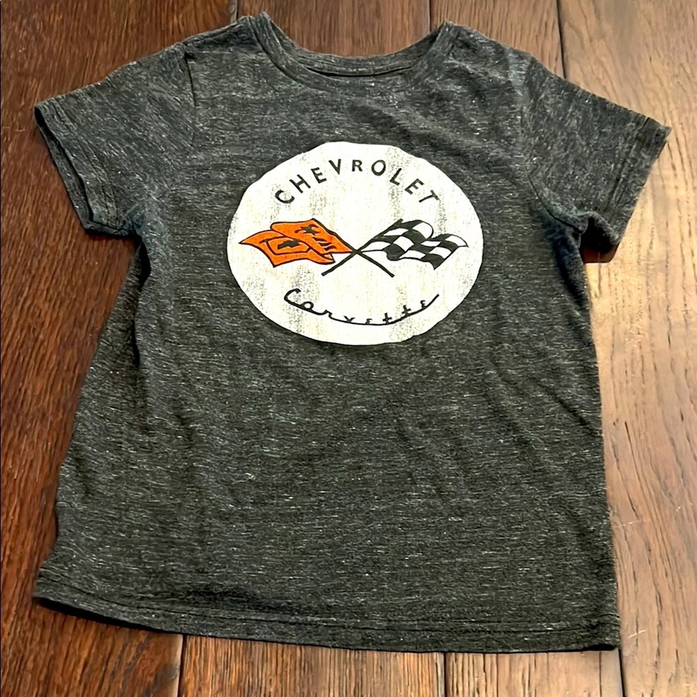 Retro brand Chevrolet Gray T-Shirt